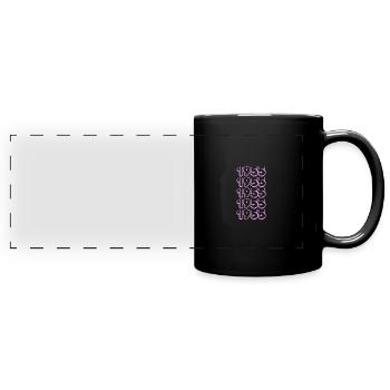Born in 1955 - Full Colour Panoramic Mug - black - Front