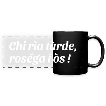 Who rìa tarde rosega i os - Full Colour Panoramic Mug - black - Front