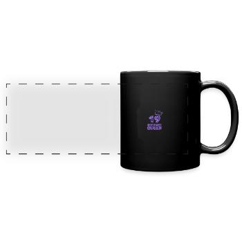 19 - Full Colour Panoramic Mug - black - Front