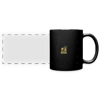 Age 53 - Full Colour Panoramic Mug - black - Front