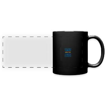 1978 - Panorama-Tasse farbig - Schwarz - Vorne