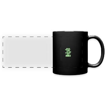 1963 - Panorama-Tasse farbig - Schwarz - Vorne