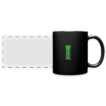 First name Ariana - Full Colour Panoramic Mug - black - Front