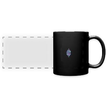 Vorname Brian - Panorama-Tasse farbig - Schwarz - Vorne