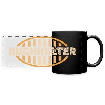 Accountant - Full Colour Panoramic Mug - black - Front