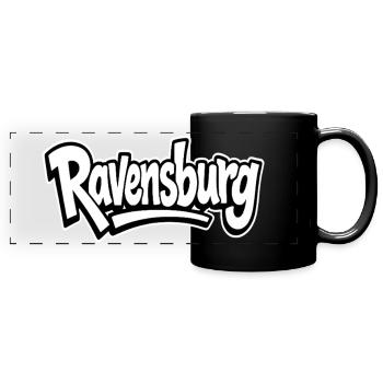 Ravensburg Heimat Fan Collection - Full Colour Panoramic Mug - black - Front