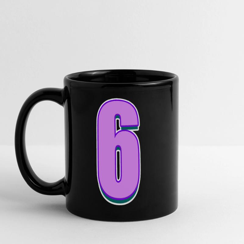 6 Mug panoramique uni