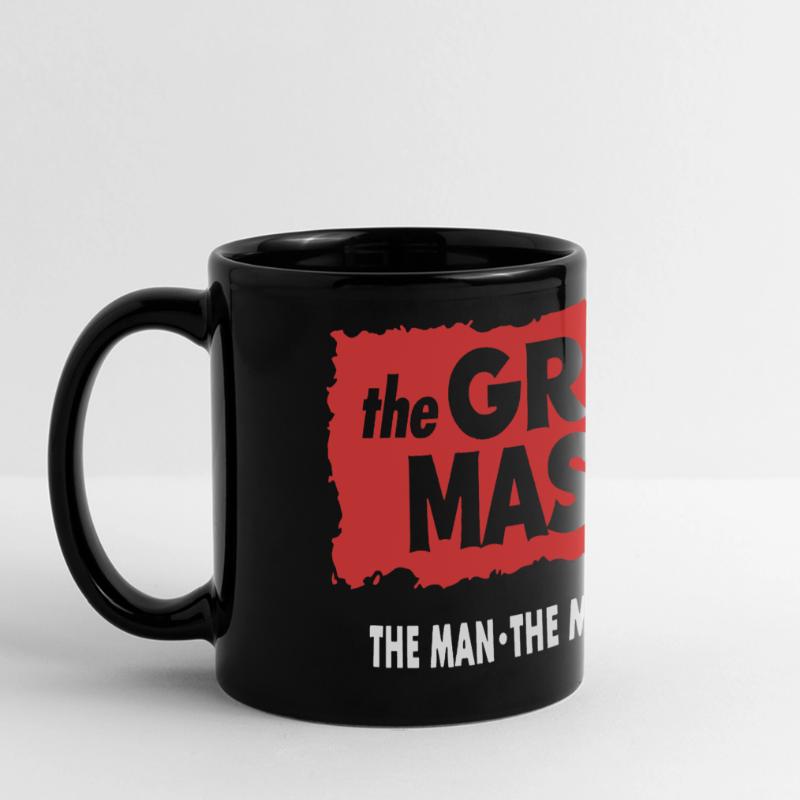 The Grillmaster BBQ Grilling Cult Saying Full Colour Panoramic Mug