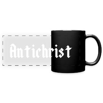 ANTICHRIST Superstar Occult Satan Paganisme Gothique - Mug panoramique uni - noir - Devant