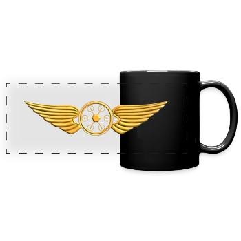 Drone Pilot - Full Colour Panoramic Mug - black - Front