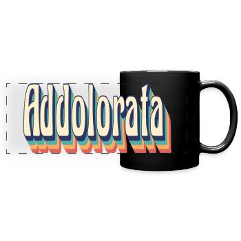 Our Lady of Sorrows t-shirt vintage retro gift t-shirt - Full Colour Panoramic Mug - black - Front