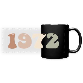 1972 - Full Colour Panoramic Mug - black - Front