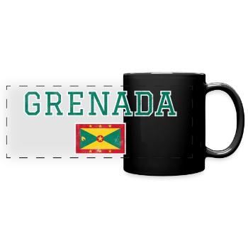 Grenade - Mug panoramique uni - noir - Devant