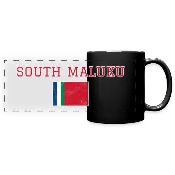 Republic of Maluku Selatan - Full Colour Panoramic Mug - black - Front