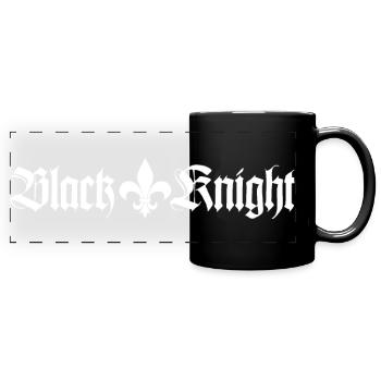 Black Knight - Mug panoramique uni - noir - Devant