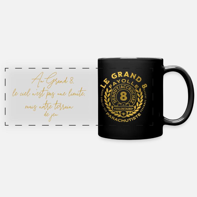 Mug of the Great 8 - Full Colour Panoramic Mug - black