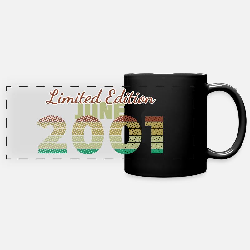 25e anniversaire Édition Limitée (SCR) 06/2001 - Mug panoramique uni - noir