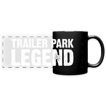 Trailer Park Legend - Full Colour Panoramic Mug - black - Front