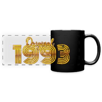 1993 30e anniversaire - Mug panoramique uni - noir - Devant