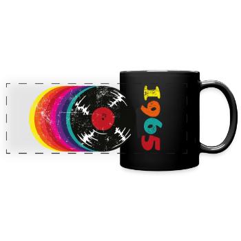 Millésime 1965 - Mug panoramique uni - noir - Devant