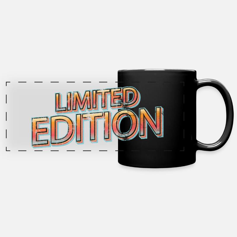 Limited Edition - Panorama-Tasse farbig - Schwarz