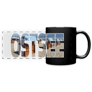 Baltic Sea - Full Colour Panoramic Mug - black - Front