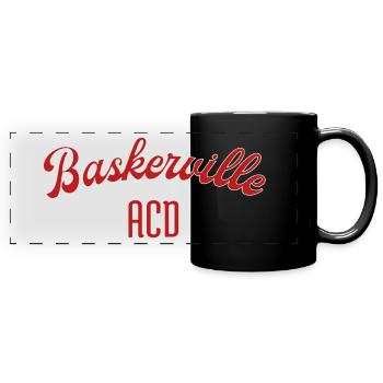 Baskerville tribute - Full Colour Panoramic Mug - black - Front