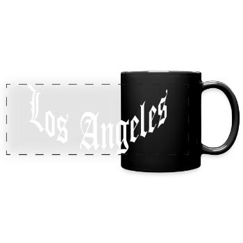 Los Angeles - Full Colour Panoramic Mug - black - Front