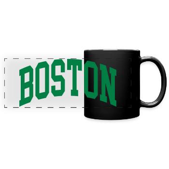 Boston - Full Colour Panoramic Mug - black - Front