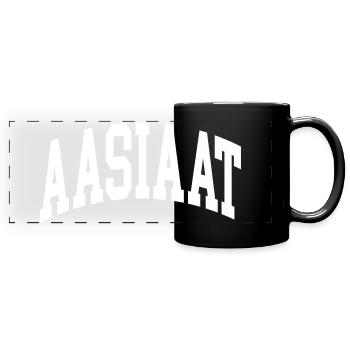 Aasiaat - Full Colour Panoramic Mug - black - Front