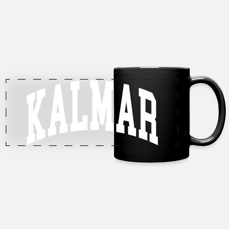 Calmar - Mug panoramique uni - noir