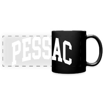 Pessac - Full Colour Panoramic Mug - black - Front