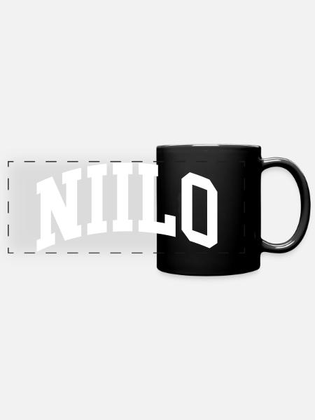 Niilo - Panorama-Tasse farbig - Schwarz