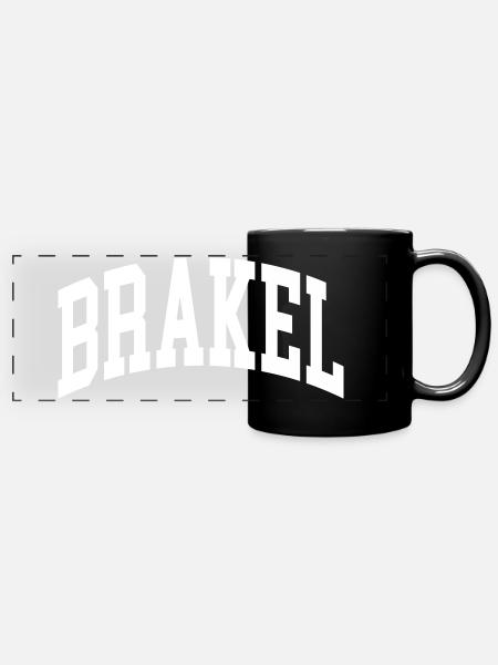 Brakel - Panorama-Tasse farbig - Schwarz