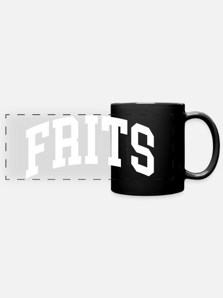 Frits - Panorama-Tasse farbig - Schwarz