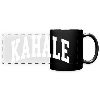 Kahale (en anglais seulement) - Mug panoramique uni - noir - Devant