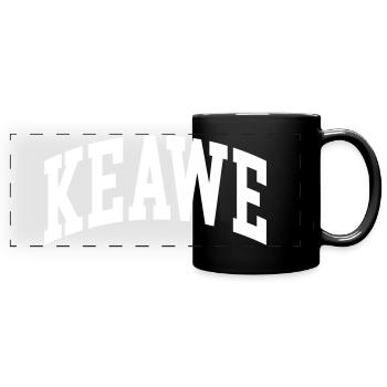 Keawe (en anglais seulement) - Mug panoramique uni - noir - Devant