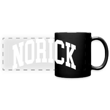 Norick (en anglais seulement) - Mug panoramique uni - noir - Devant