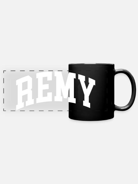 Remy - Panorama-Tasse farbig - Schwarz