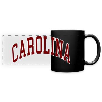 Carolina - Panorama-Tasse farbig - Schwarz - Vorne