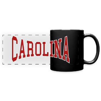Carolina - Panorama-Tasse farbig - Schwarz - Vorne