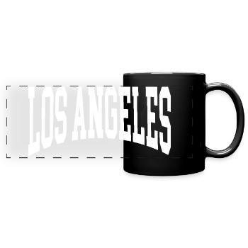 Los Angeles - Full Colour Panoramic Mug - black - Front