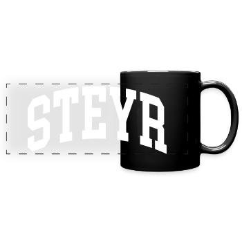 Steyr - Full Colour Panoramic Mug - black - Front