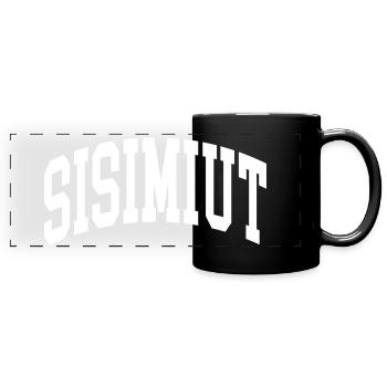 Sisimiut - Full Colour Panoramic Mug - black - Front