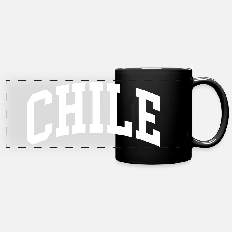 Chili - Mug panoramique uni - noir
