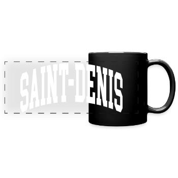 Saint-Denis - Full Colour Panoramic Mug - black - Front