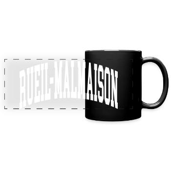 Rueil-Malmaison - Panorama-Tasse farbig - Schwarz - Vorne