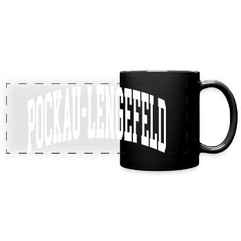 Pockau-Lengefeld - Mug panoramique uni - noir - Devant
