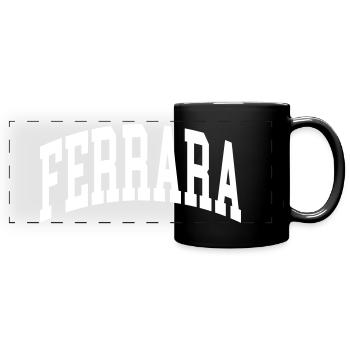 Ferrara - Full Colour Panoramic Mug - black - Front
