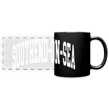 Southend-on-Sea - Mug panoramique uni - noir - Devant